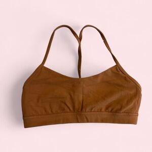 Lululemon Brown Strappy Sports Bra Size 8